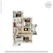 Three Bedroom Apartment - C4 0807 floor plan